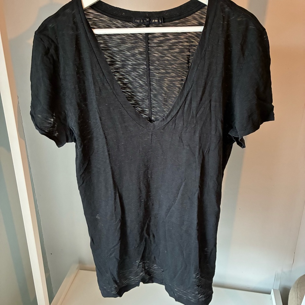 Rag & Bone V-Neck Women's Tee